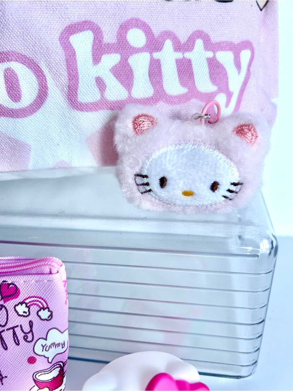 💝(HK397) Hello Kitty Adorable 5-Piece Tote Bag Bundle! - Picture 8 of 11